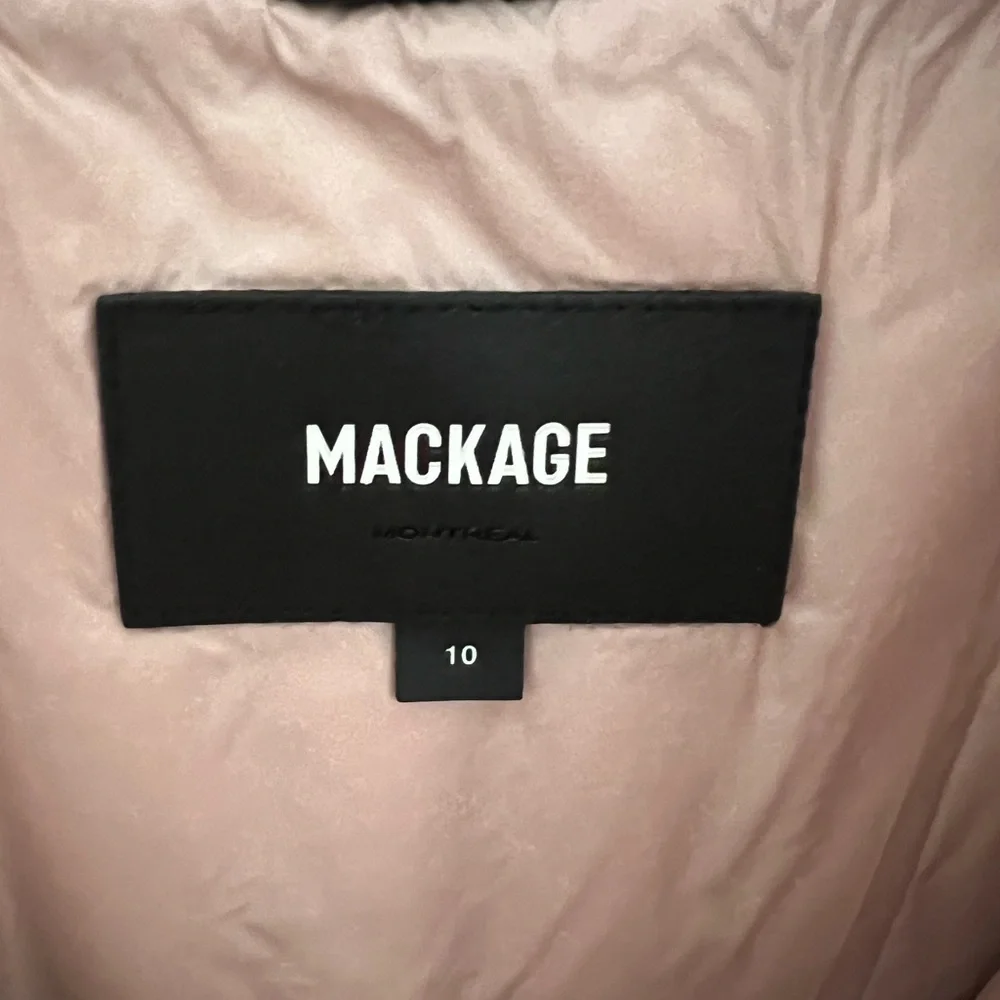 Mackage Light Pink Puffer Coat 10Y - Picture 6 of 6